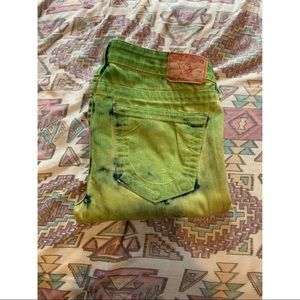 Women’s True Religion Tie Dye Jeans Size: 30